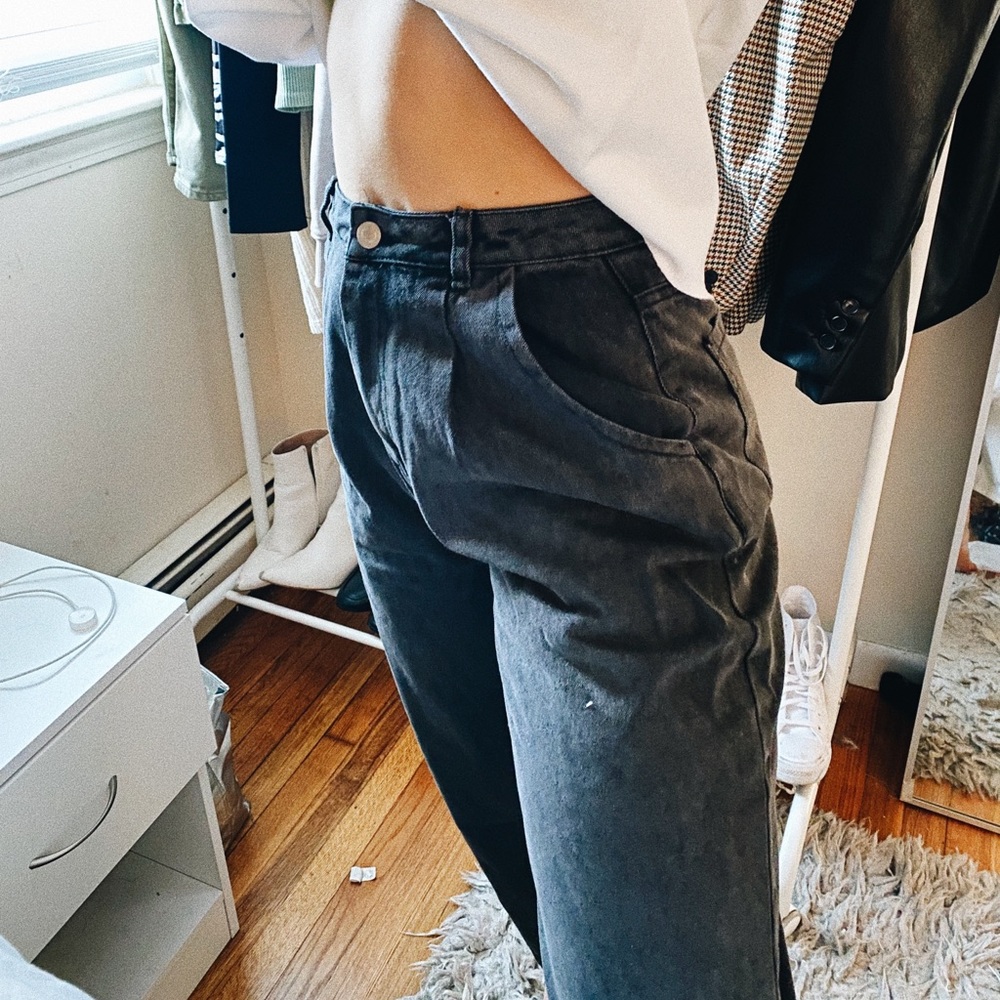 Black Boyfriend Jeans